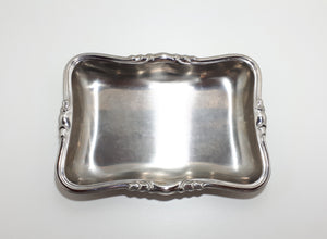 Italian Alessi Silver Plated Rectangular Bread Basket – In Original Box
