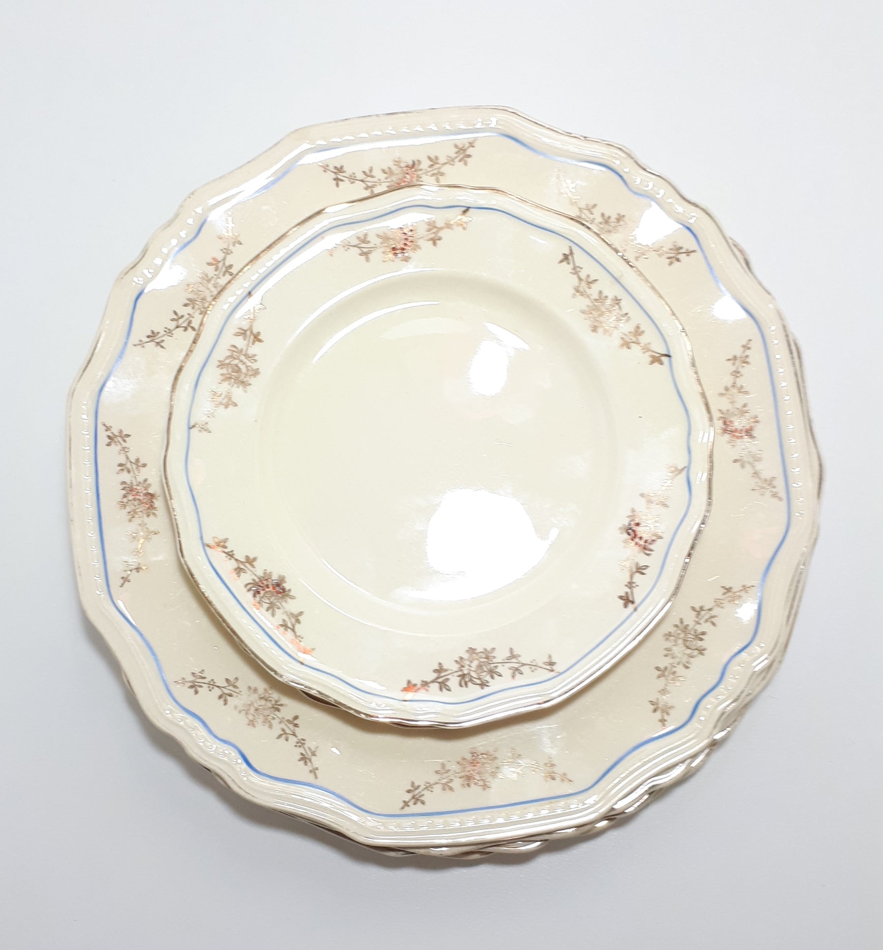 8 Piece Alfred Meakin Dinner Set For 4 – Dinner & Side Plates – MEA278