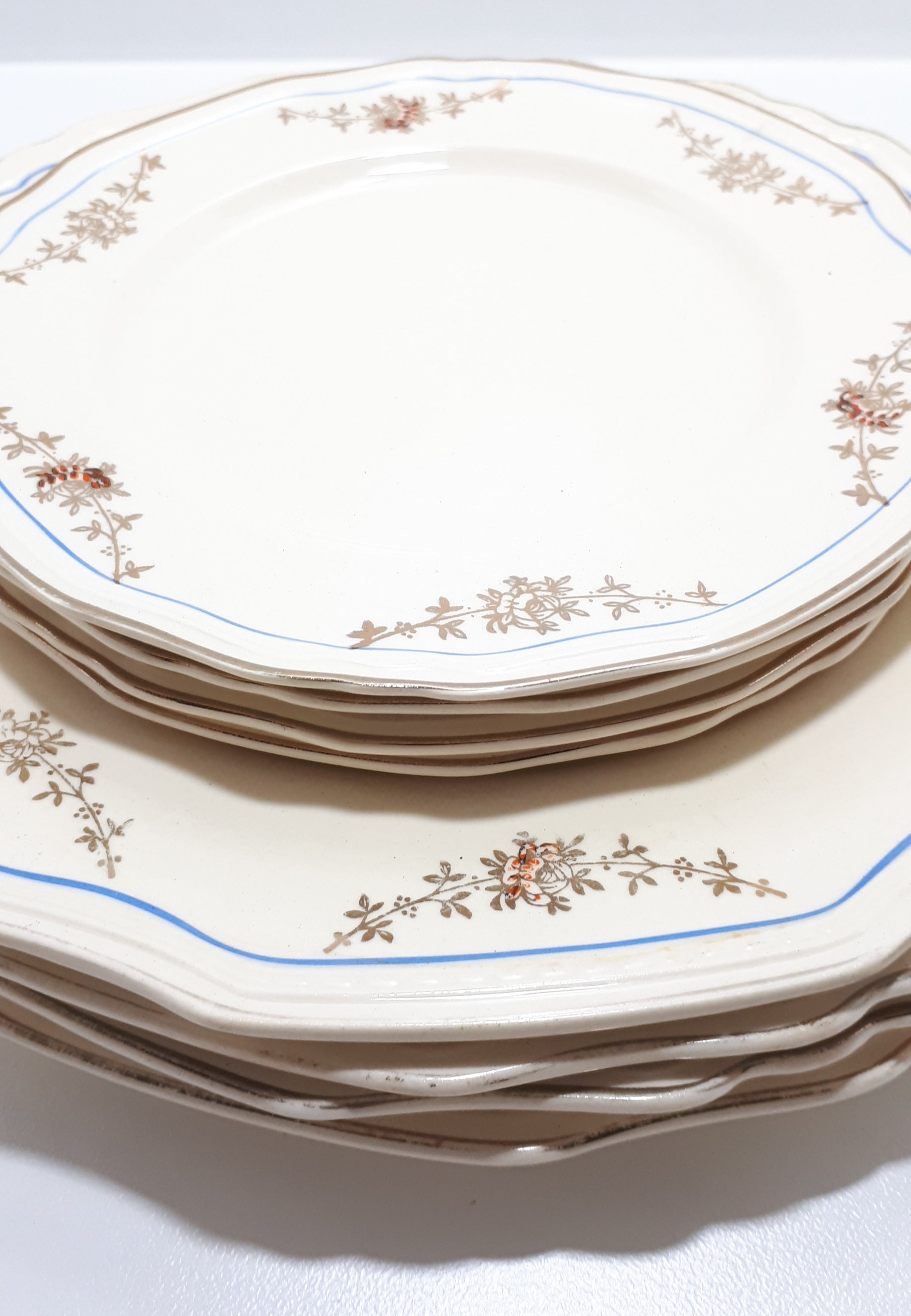 8 Piece Alfred Meakin Dinner Set For 4 – Dinner & Side Plates – MEA278