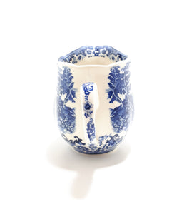 Blue & White William James Pastoral Symphony Creamer