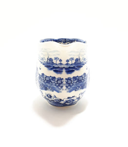 Blue & White William James Pastoral Symphony Creamer