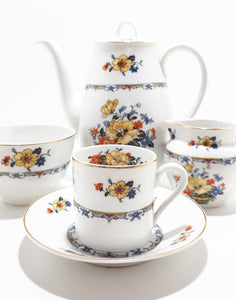 Complete Vintage TK Thun (Czechoslovakia) Coffee Set – 15 Piece
