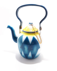 Quirky Little Garnet Enamel Tea Pot – 1 Litre Capacity