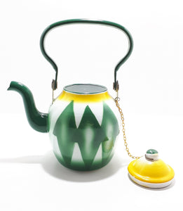 Quirky Little Garnet Enamel Tea Pot – 1 Litre Capacity