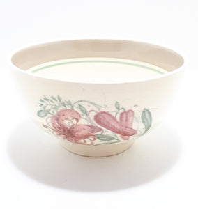 Susie Cooper Kestrel Shape Creamer & Large Open Sugar Bowl –Tiger Lily Pattern