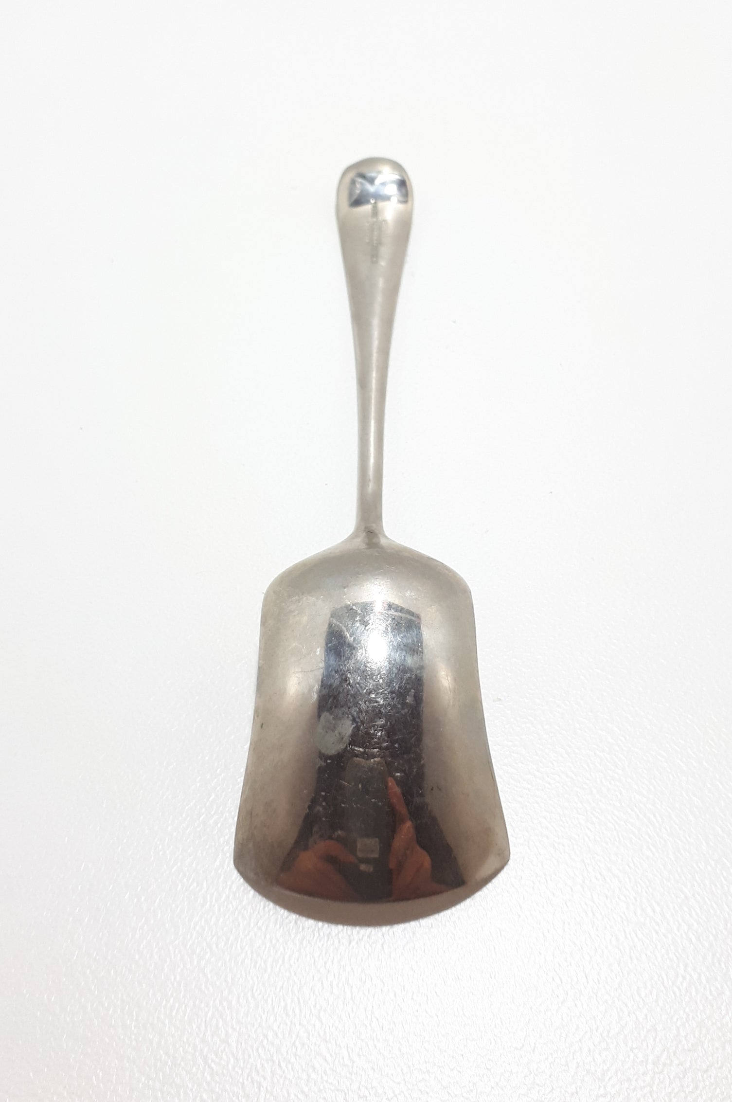 Vintage Resilco Stainless Nickel Silver Sugar Spoon – Flared Bowl