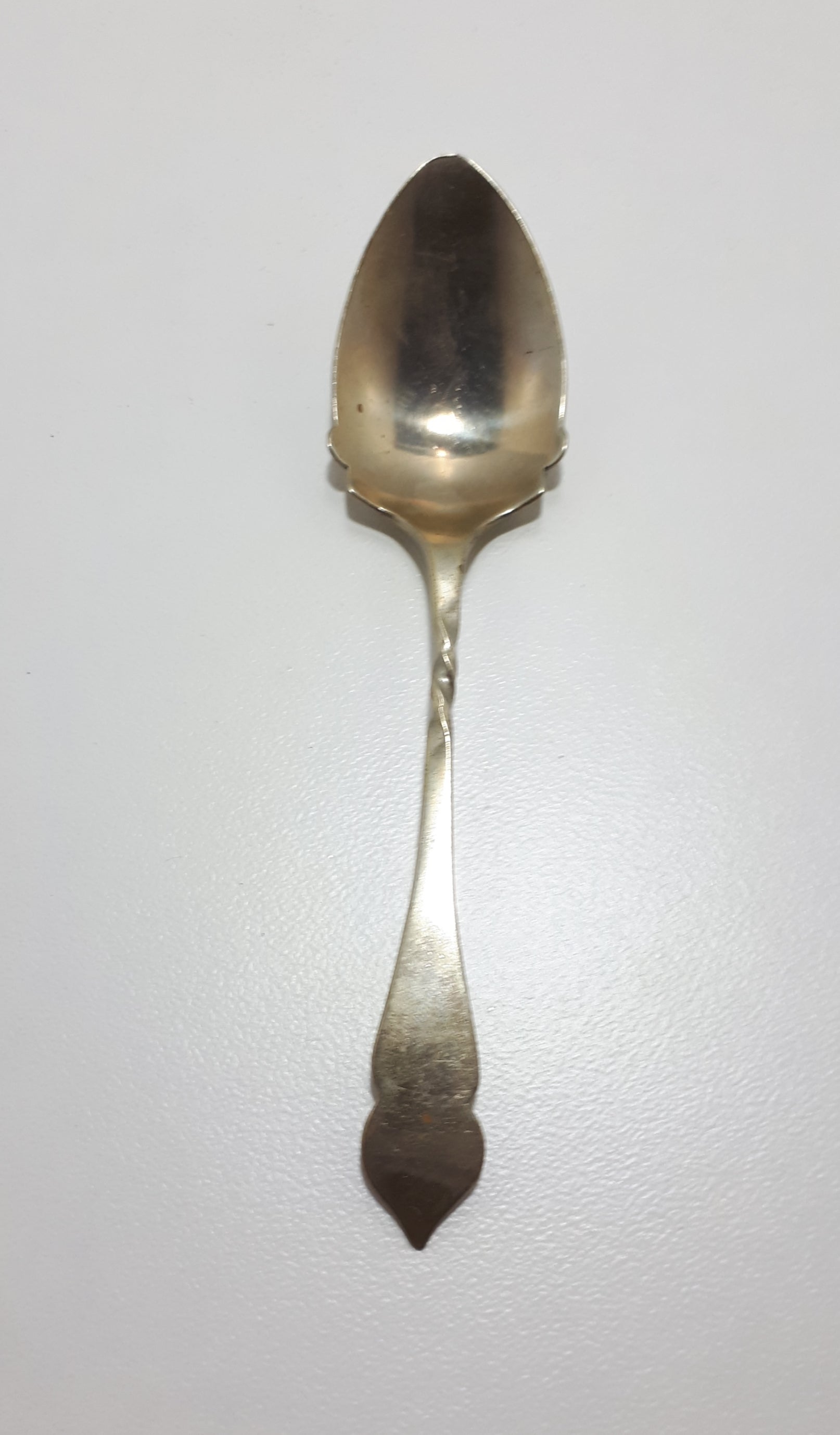 Vintage EPNS Jam Spoon With Twisted Handle