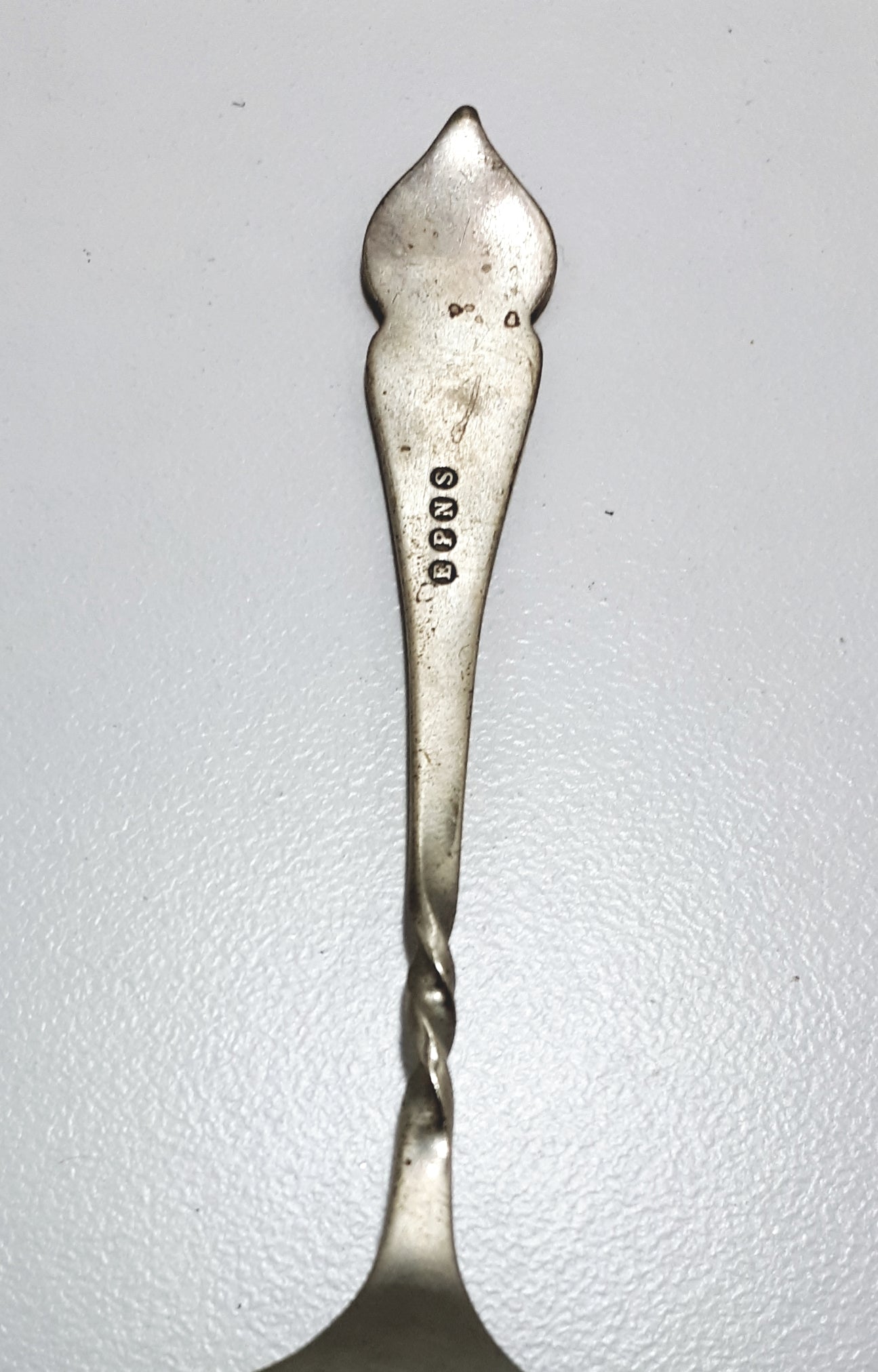 Vintage EPNS Jam Spoon With Twisted Handle