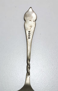 Vintage EPNS Jam Spoon With Twisted Handle