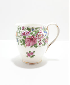 Rare Antique Fine Porcelain Crown Staffordshire Creamer