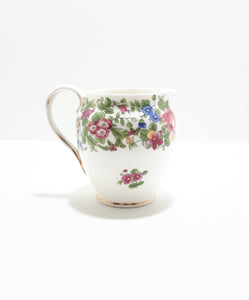 Rare Antique Fine Porcelain Crown Staffordshire Creamer