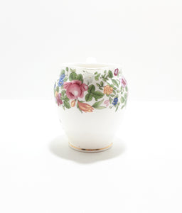 Rare Antique Fine Porcelain Crown Staffordshire Creamer