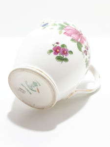 Rare Antique Fine Porcelain Crown Staffordshire Creamer