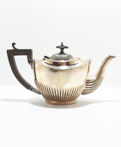 Small Antique 1906-1910 Atkin Brothers Silver Plated Edwardian Era Teapot