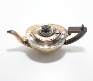 Small Antique 1906-1910 Atkin Brothers Silver Plated Edwardian Era Teapot