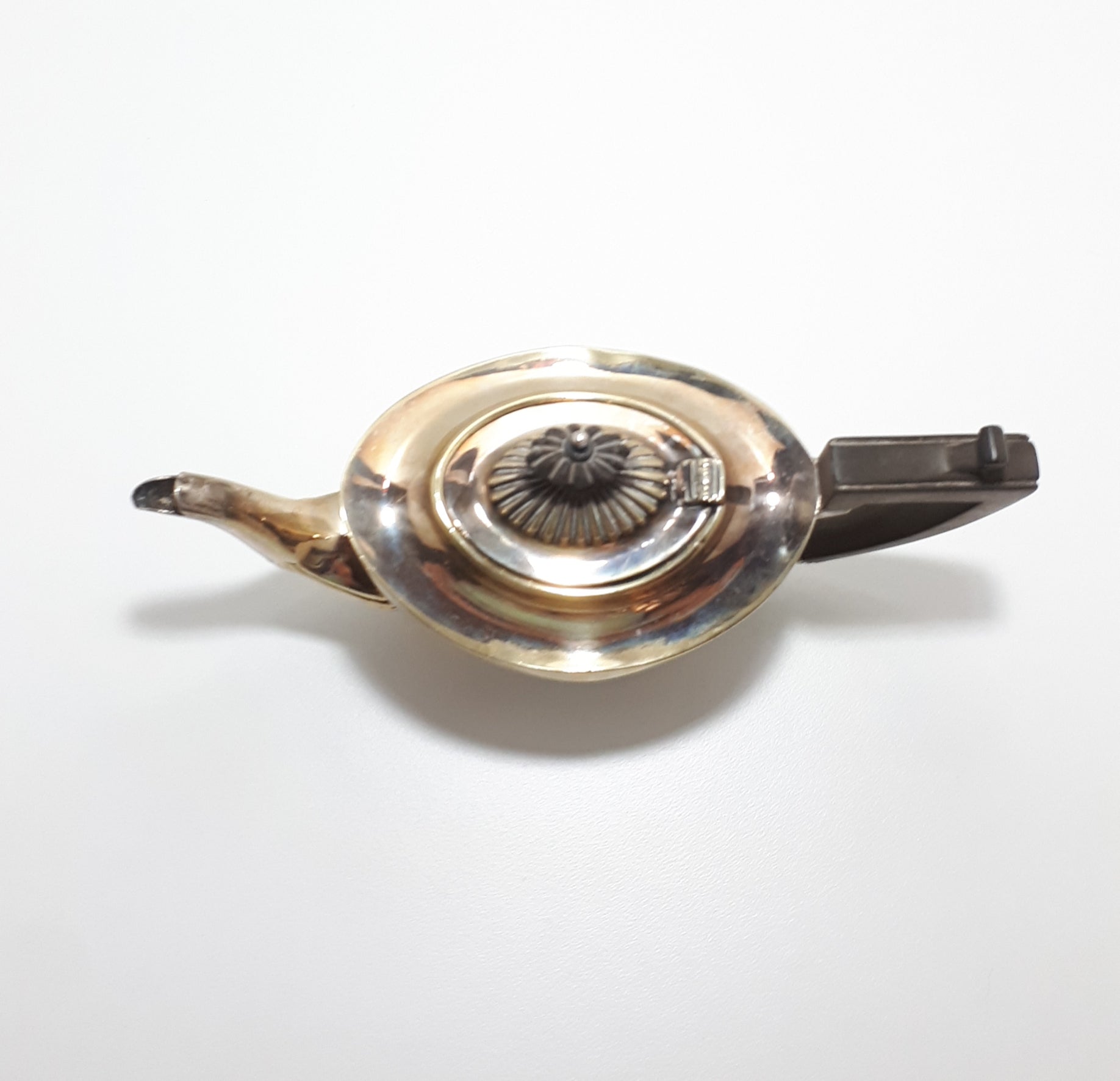Small Antique 1906-1910 Atkin Brothers Silver Plated Edwardian Era Teapot