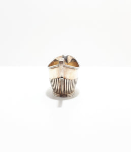 Small Antique 1906-1910 Atkin Brothers Silver Plated Edwardian Era Creamer