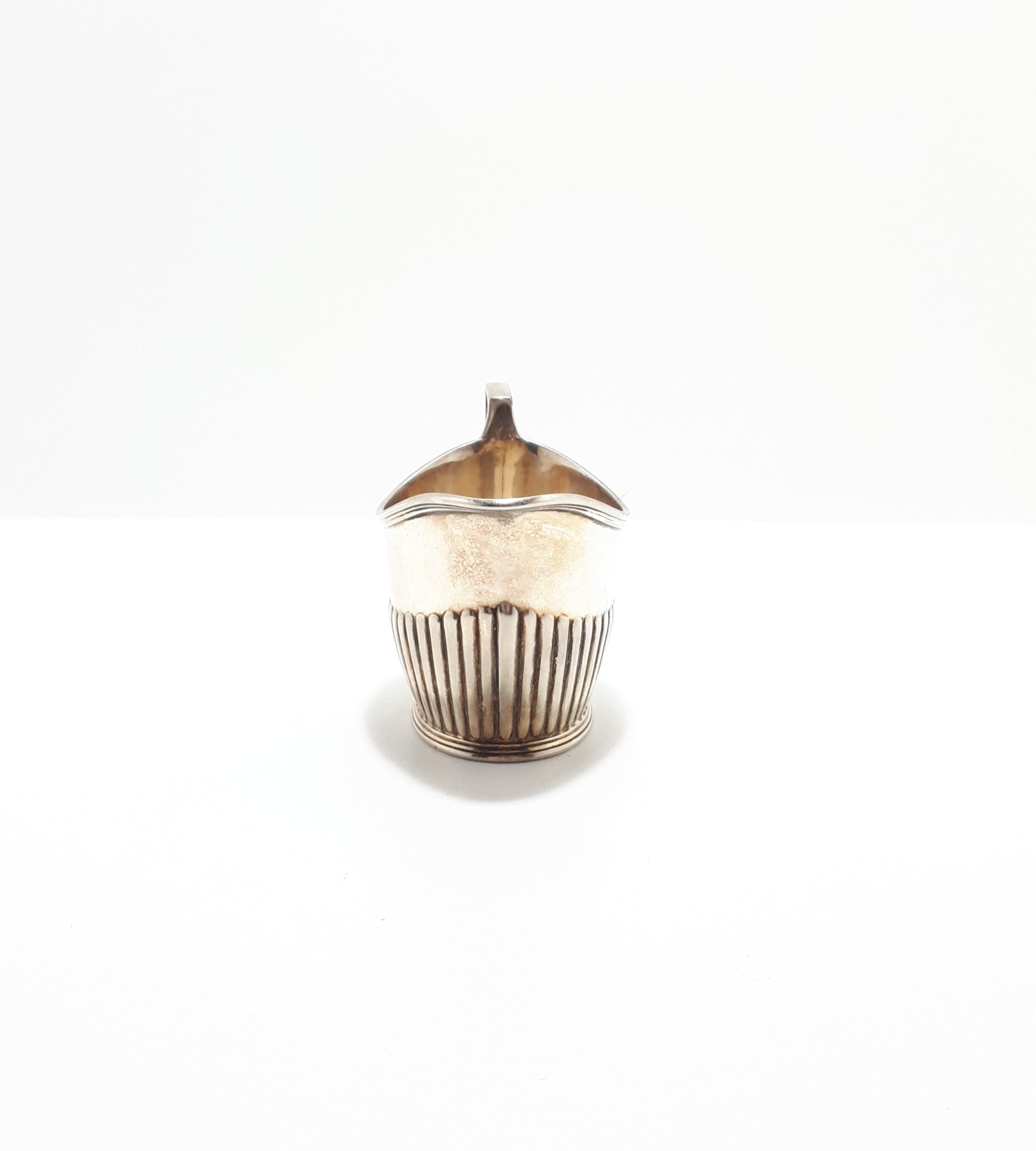 Small Antique 1906-1910 Atkin Brothers Silver Plated Edwardian Era Creamer
