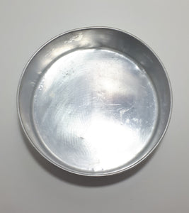 22 cm Diameter Deep Aluminium Cake Pan/Tin With Rolled Rim