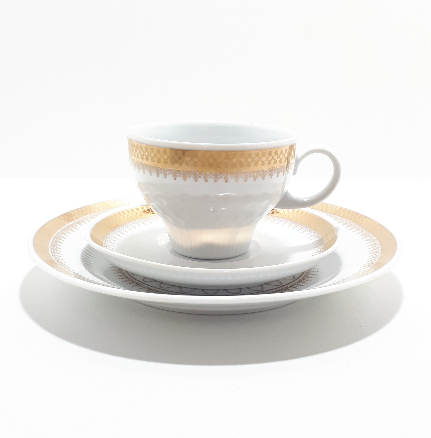 Kahla (Germany) Tea Trio – Cup, Saucer & Tea Plate – Affordable