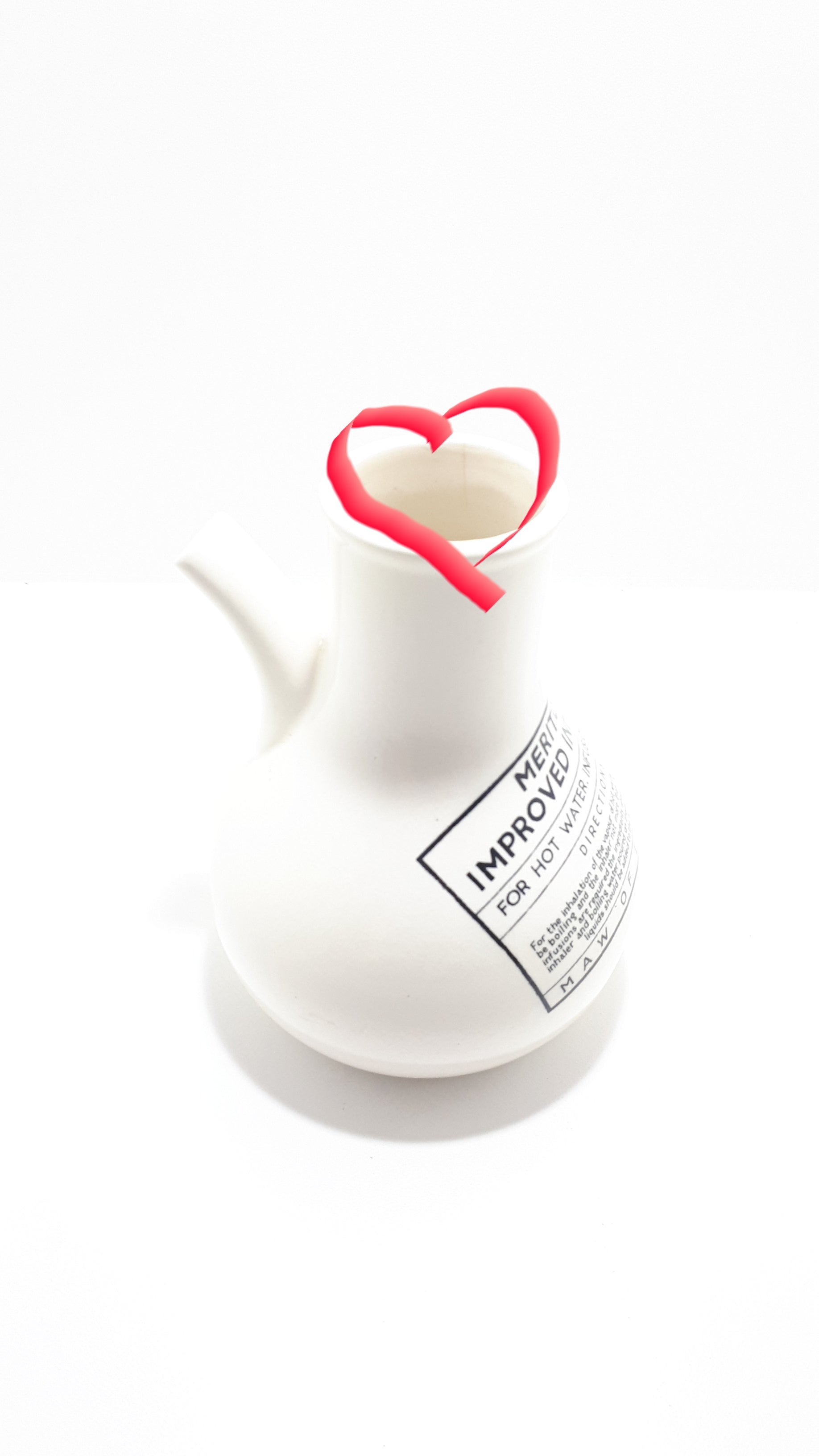 Rare Antique Ceramic Meritor Improved Inhaler By MAW Of London (Solomon Maw – Surgeons Instrument Maker)