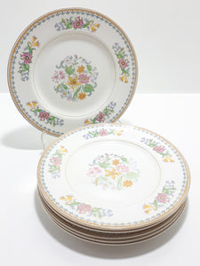 Early 1930’s Set Of 6 John Maddock & Sons Cake Plates