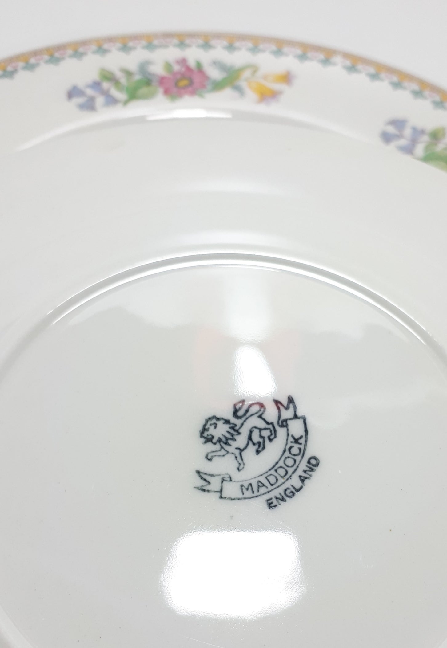 Early 1930’s Set Of 6 John Maddock & Sons Cake Plates