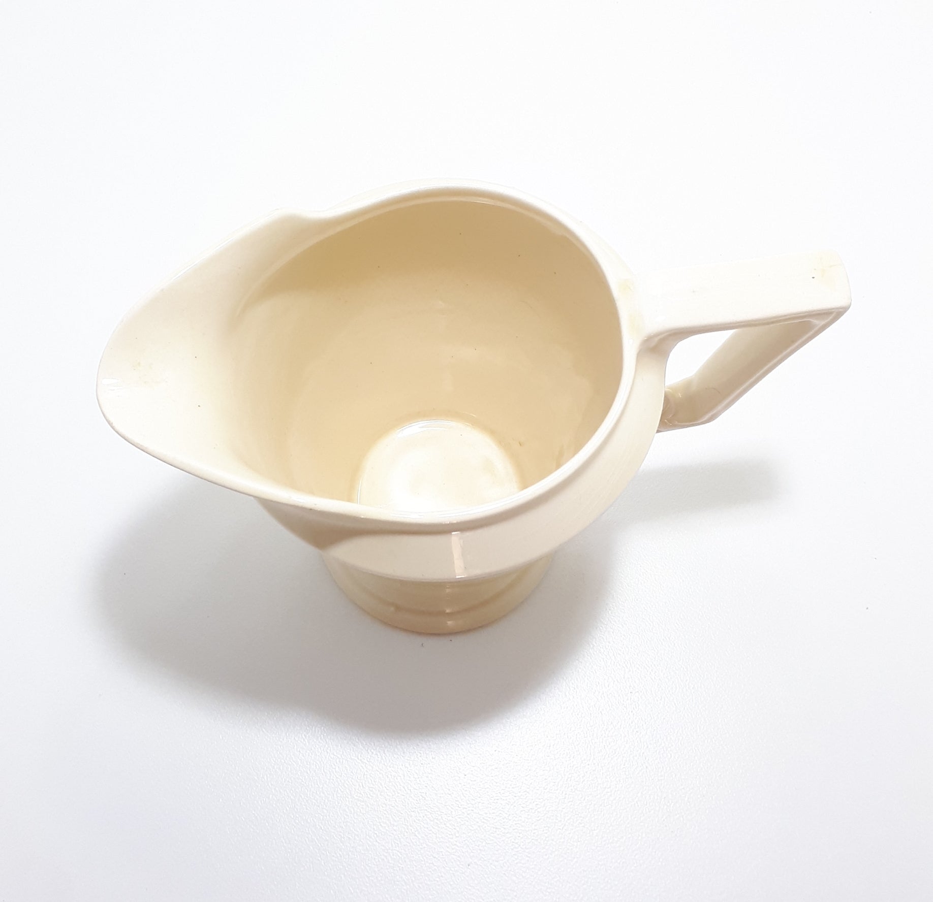 1927-late 1930's Cream Coloured Zenith Burleigh Ware  Jug – 500 ml