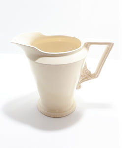 1927-late 1930's Cream Coloured Zenith Burleigh Ware  Jug – 500 ml