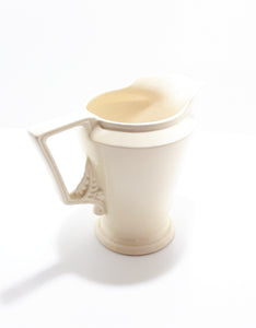 1927-late 1930's Cream Coloured Zenith Burleigh Ware  Jug – 500 ml