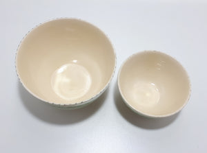 1940’s Pair of Porcelain Burleigh Ware (Burgess & Leigh) Bowls