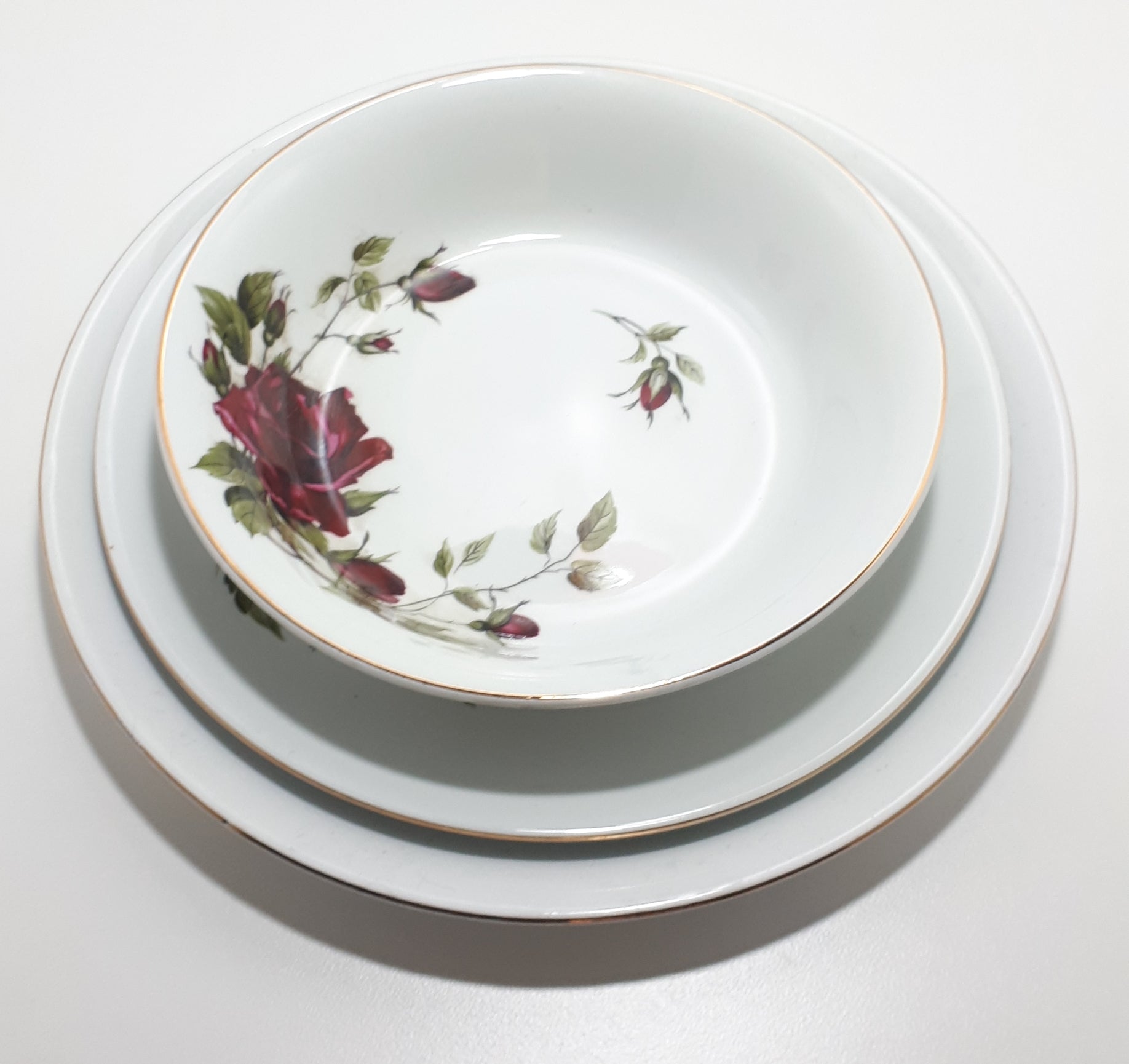 23 Piece Alfred Meakin Glo White Dinner Set