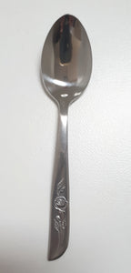 Set Of 6 Vintage Eetrite Stainless Steel Tea Spoons – Rosita Handle Design
