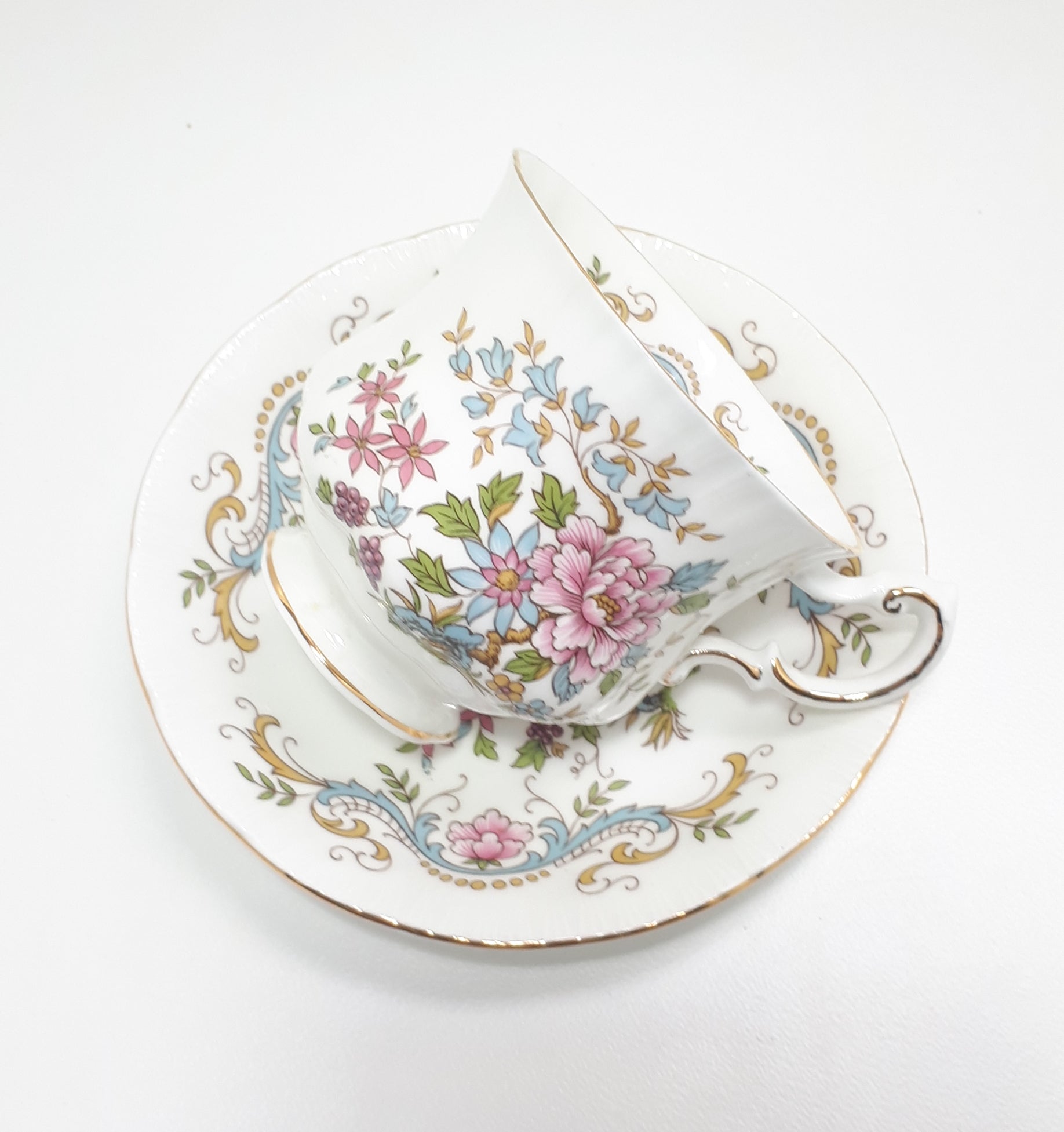 Royal Standard Tea Duo – Cup & Saucer – Mandarin Pattern