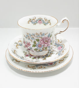 Royal Standard Tea Trio – Cup, Saucer & Tea Plate – Mandarin Pattern