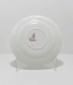 1930’s Rare Booths Porcelain Scalloped Rim Saucer – Floradora Pattern