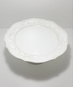 Country Kitchen Large Pedestal Cake Plate / Stand
