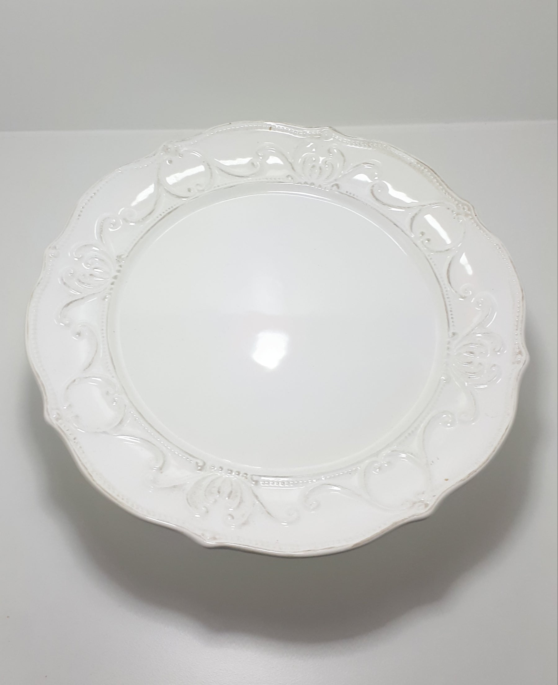 Country Kitchen Large Pedestal Cake Plate / Stand