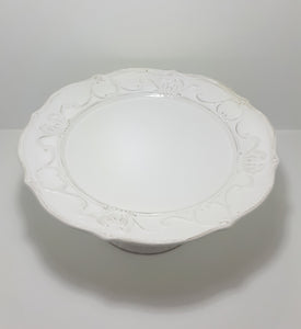 Country Kitchen Large Pedestal Cake Plate / Stand