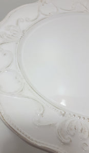 Country Kitchen Large Pedestal Cake Plate / Stand