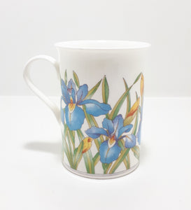 Fine Porcelain Staffordshire Associated Potteries Coffee Mug – Iris Pattern