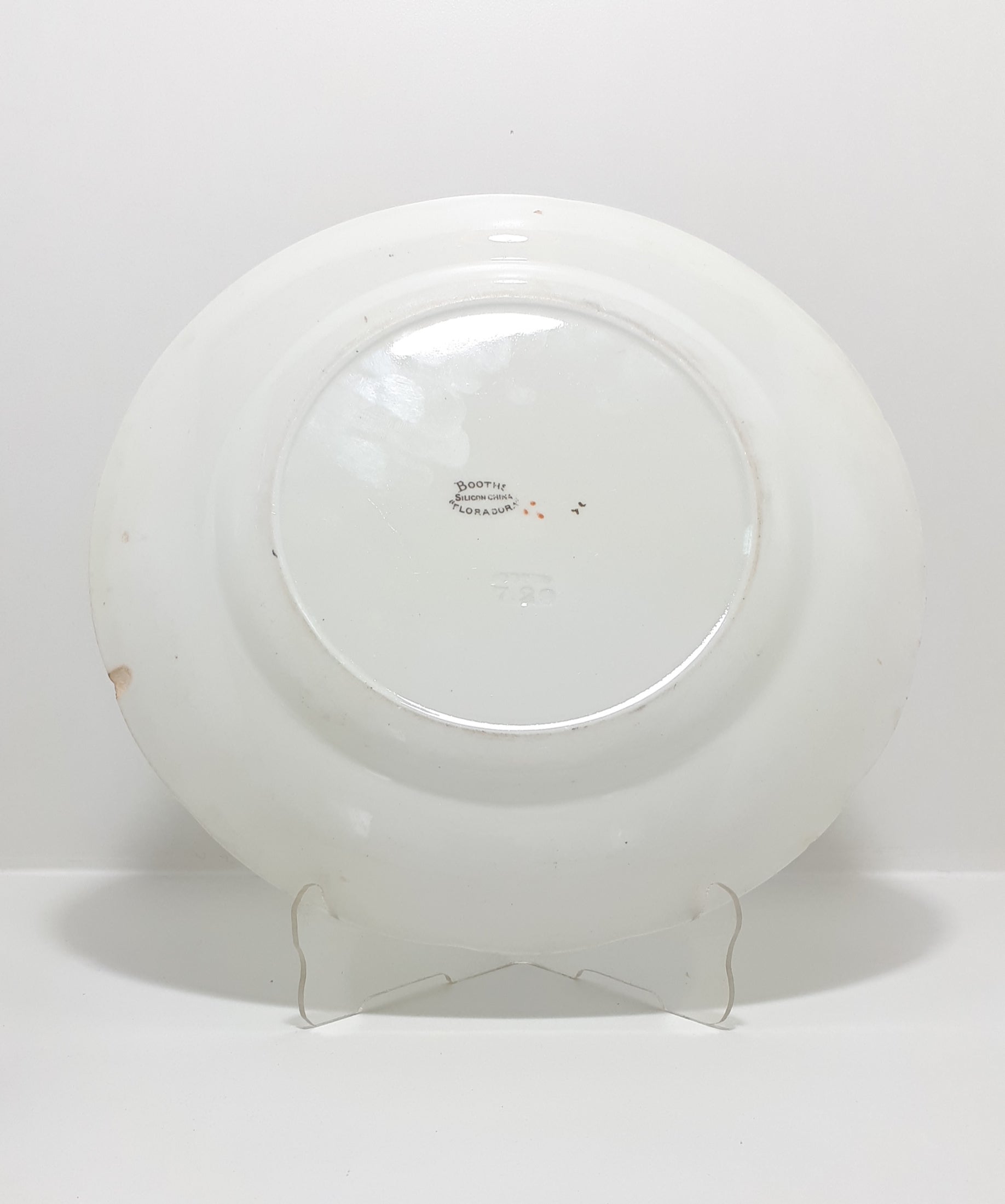 Set of 3 Booths Porcelain Plates – Floradora Pattern