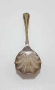 Silver Plated Shell Shaped Dessert Spoon