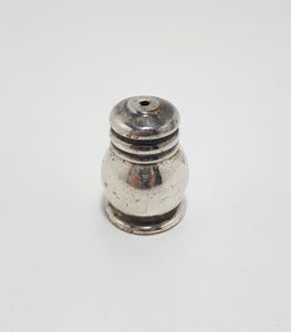 Vintage Tiny Silver Plated Pepper Shaker