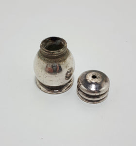 Vintage Tiny Silver Plated Pepper Shaker