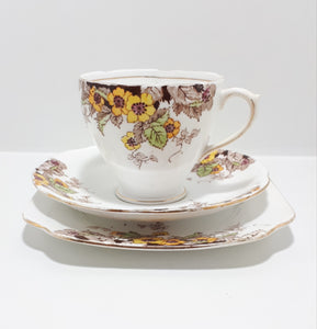 c.1930-49 Royal Standard Tea Trio - Blossom