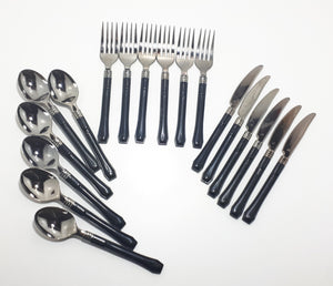 18 Piece Outdoor Plastic Cutlery Set – Ideal For Picnic Use