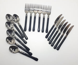 18 Piece Outdoor Plastic Cutlery Set – Ideal For Picnic Use