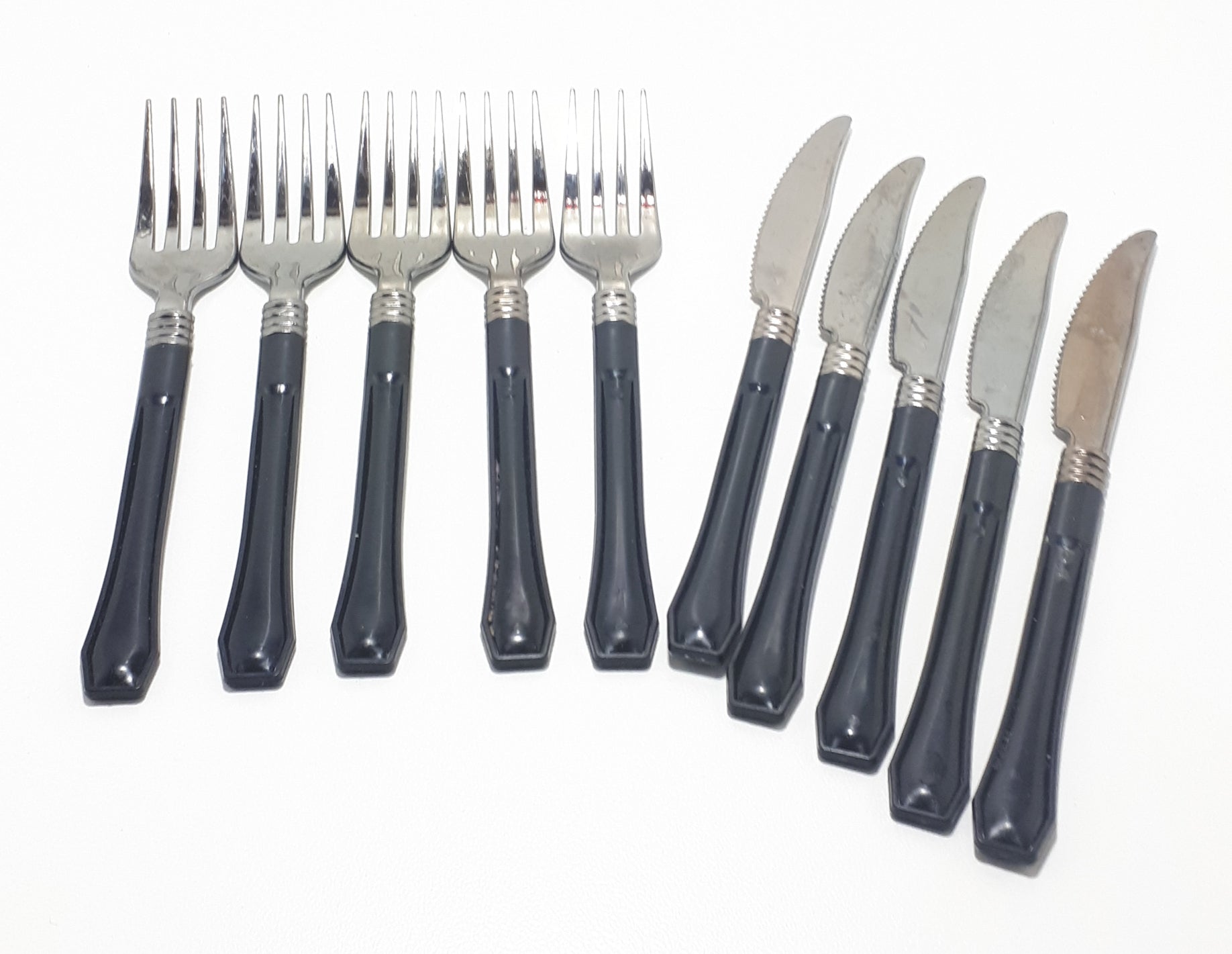 Outdoor Plastic Cutlery Set 10 Piece – Ideal For Picnic Use