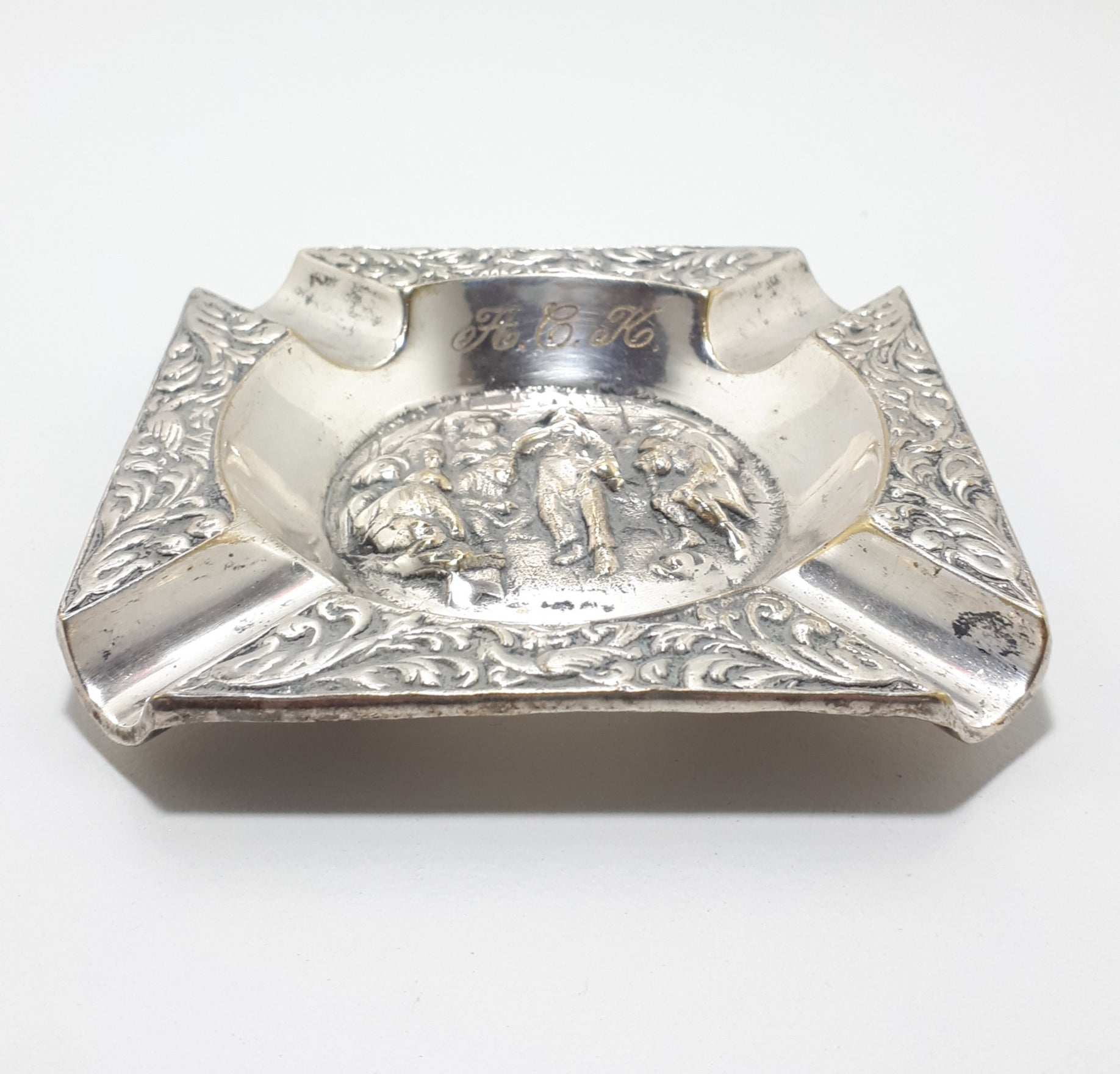1950’s Vintage Silver Plated Ashtray